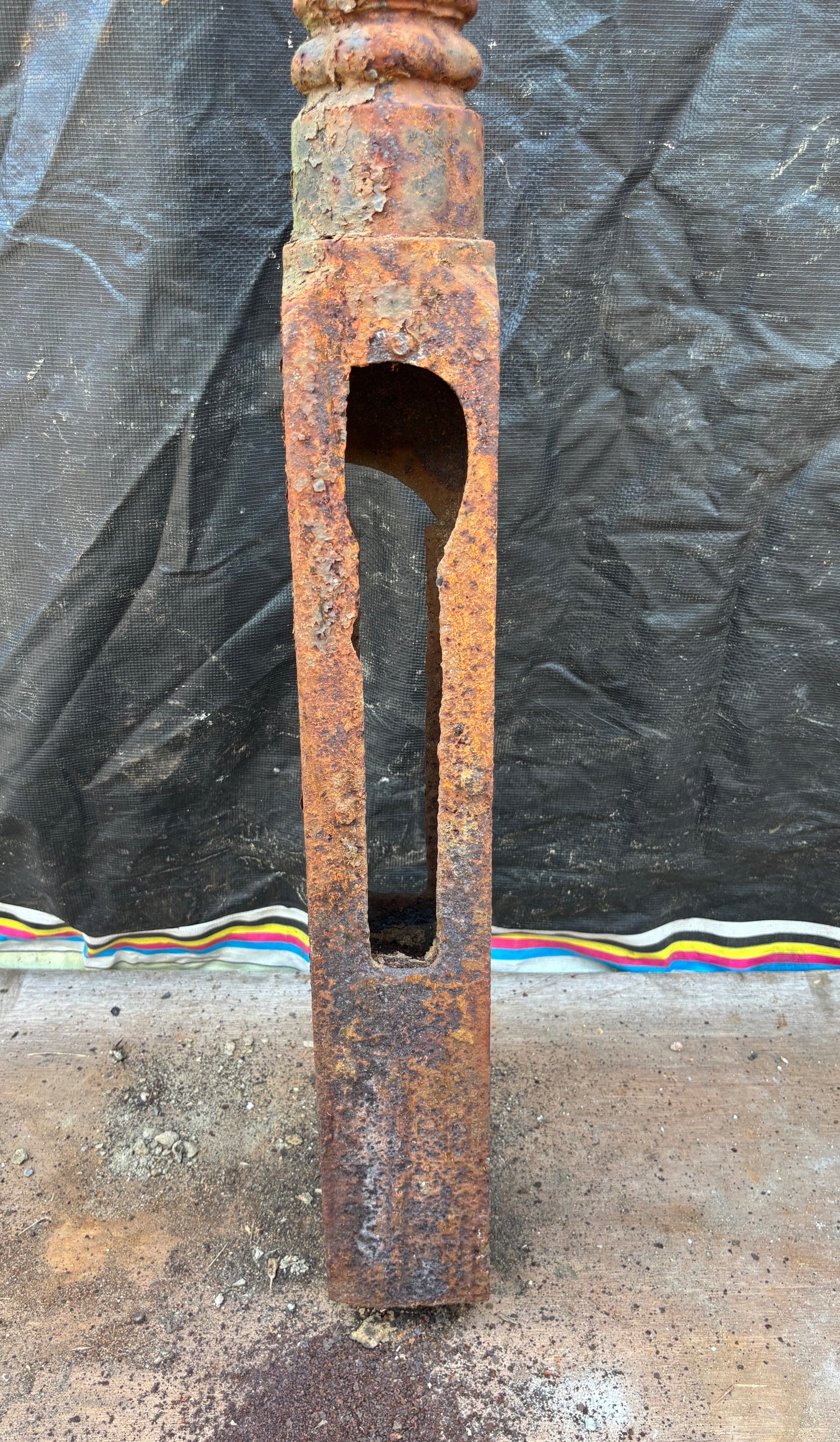 Cast Iron Newel Post GA21570
