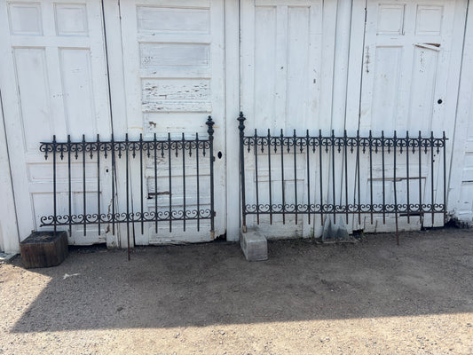 3-Piece Decorative Wrought Iron Fence Panel GA21205