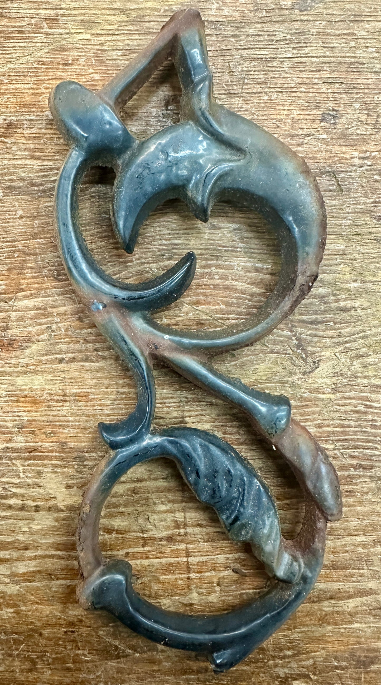 Lot of 35 Linear Ft. Ornate Cast Iron Fence Pieces GA20700