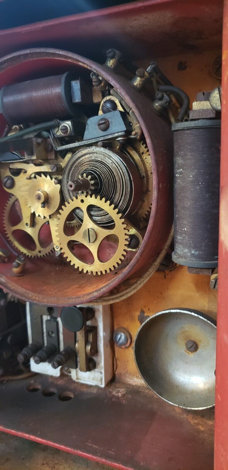 Restored 1800's Gamewell N.Y. Fire Alarm Telegraph Co. Station Box on Pole