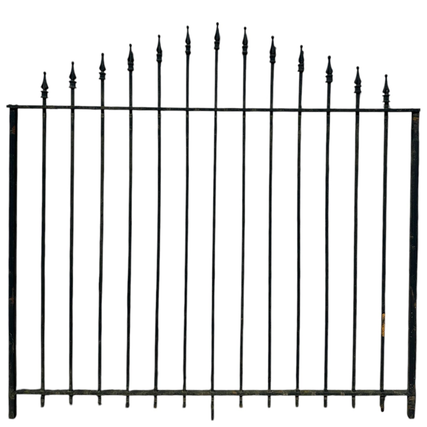 36 Ft of Antique Wrought Iron Fencing GA20906