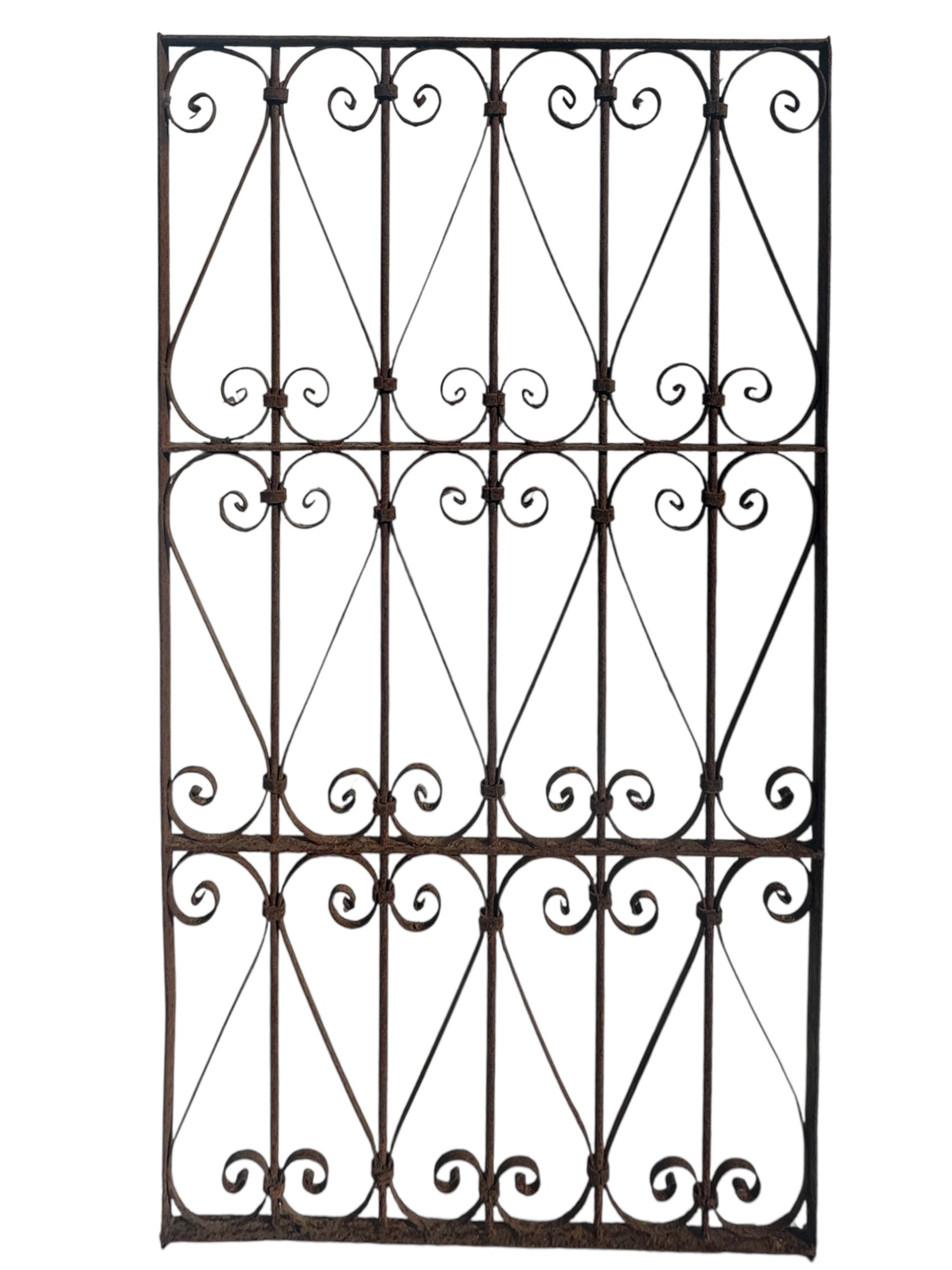 Antique Wrought Iron 53" Tall Gate GA20655
