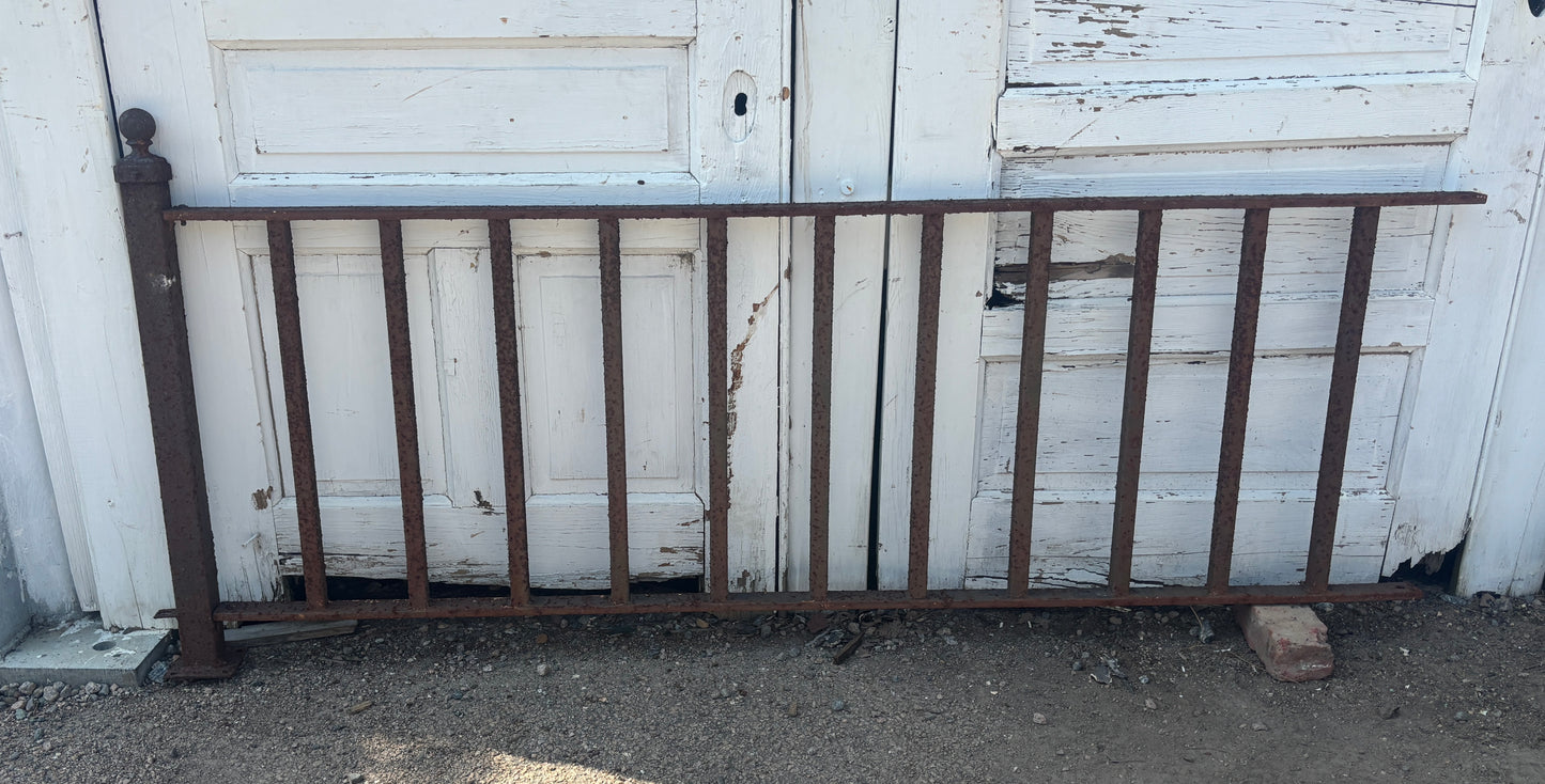 71 Feet of Wrought Iron Fence Panels GA21257