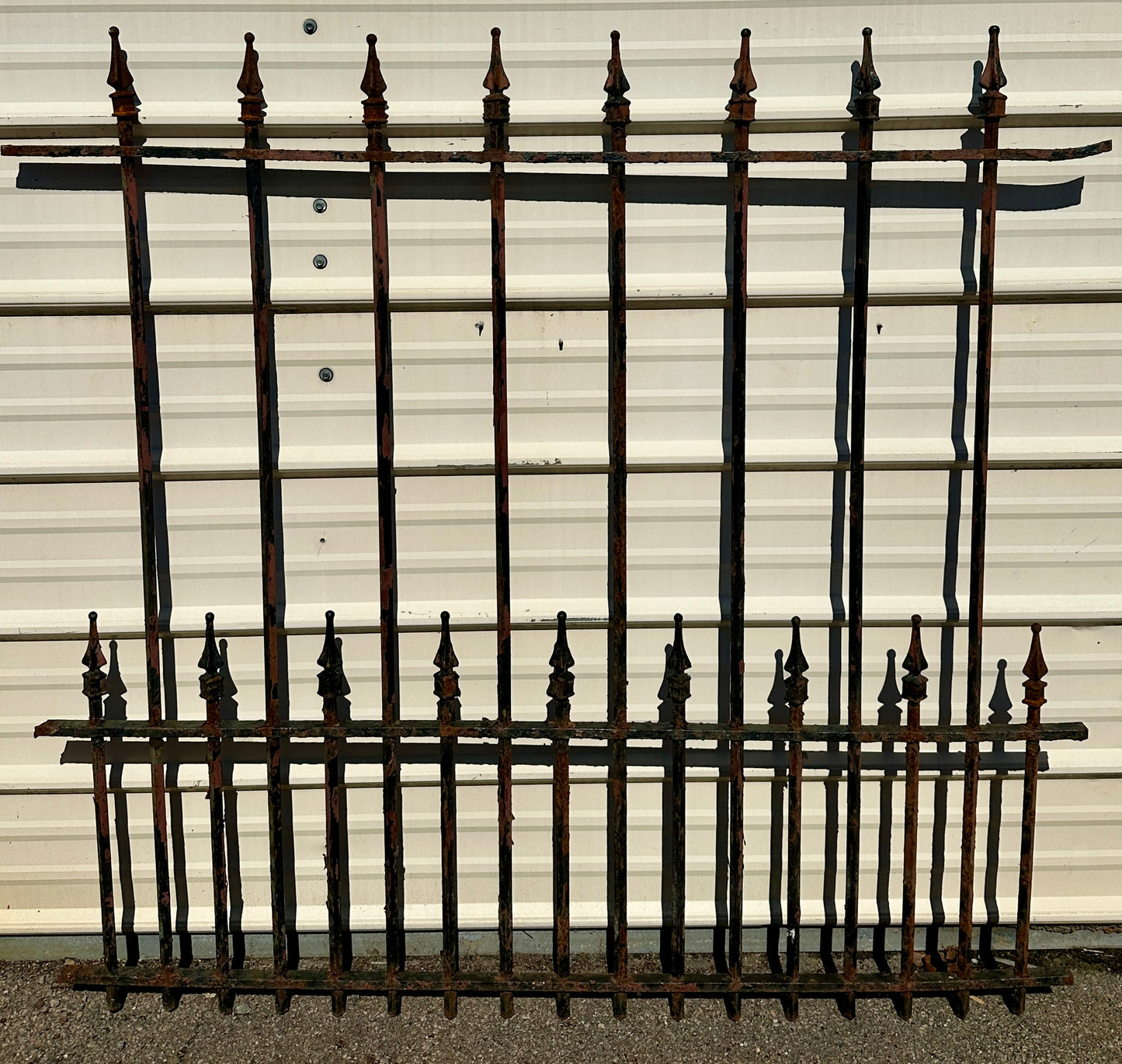 61 Feet of Antique Wrought Iron Fencing GA20787