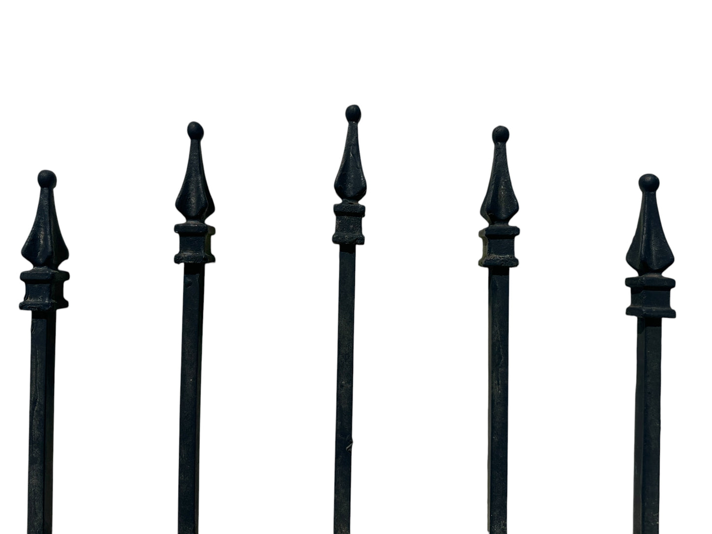 36 Ft of Antique Wrought Iron Fencing GA20906