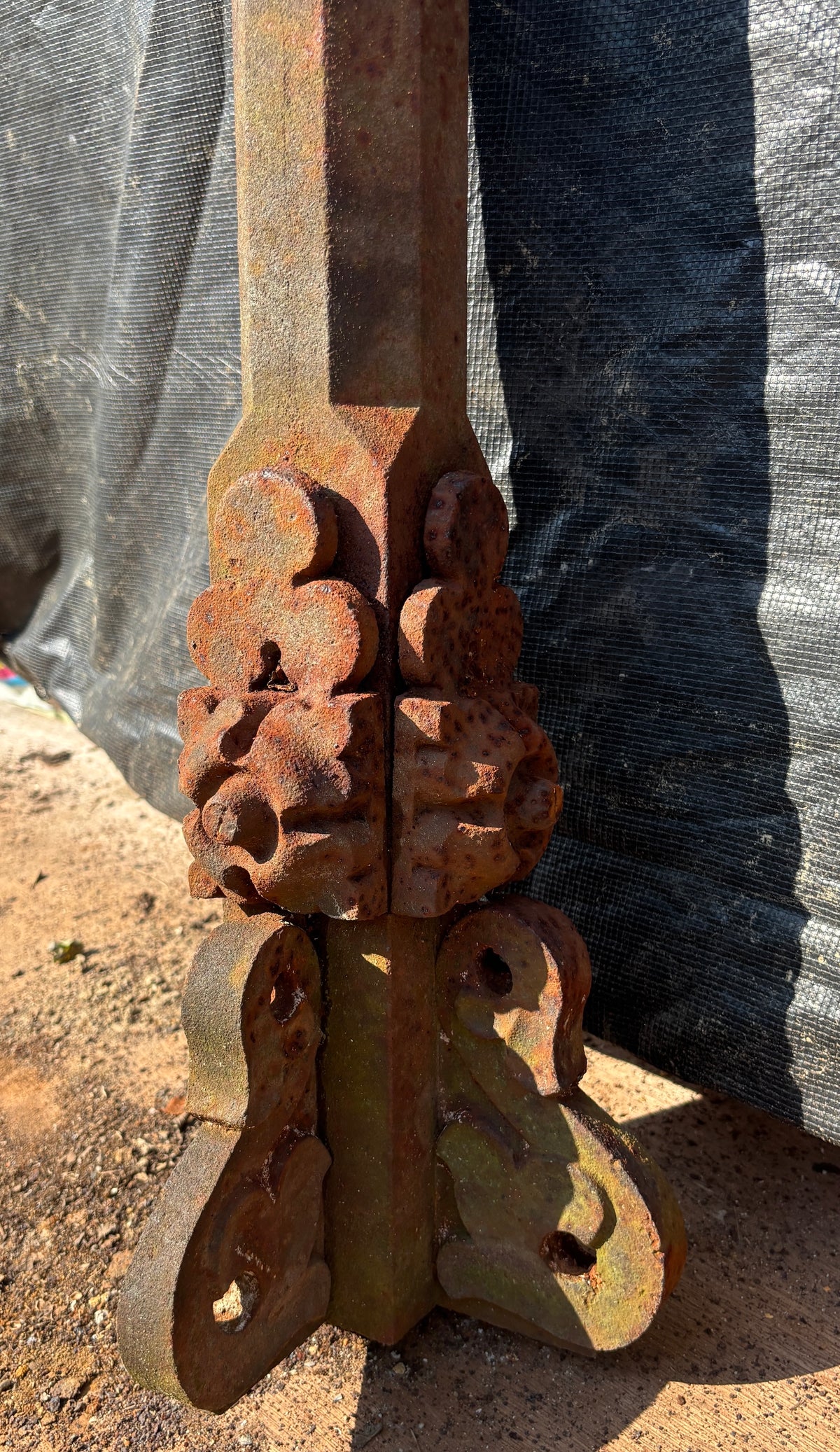 Set of 8 Cast Iron Newel Posts GA21579