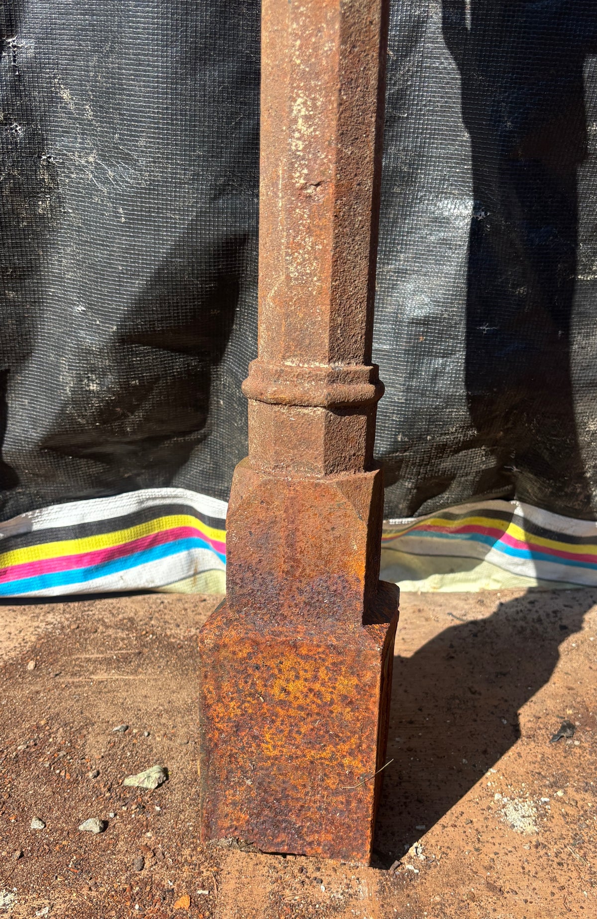 Pair of Cast Iron Newel Posts GA21617