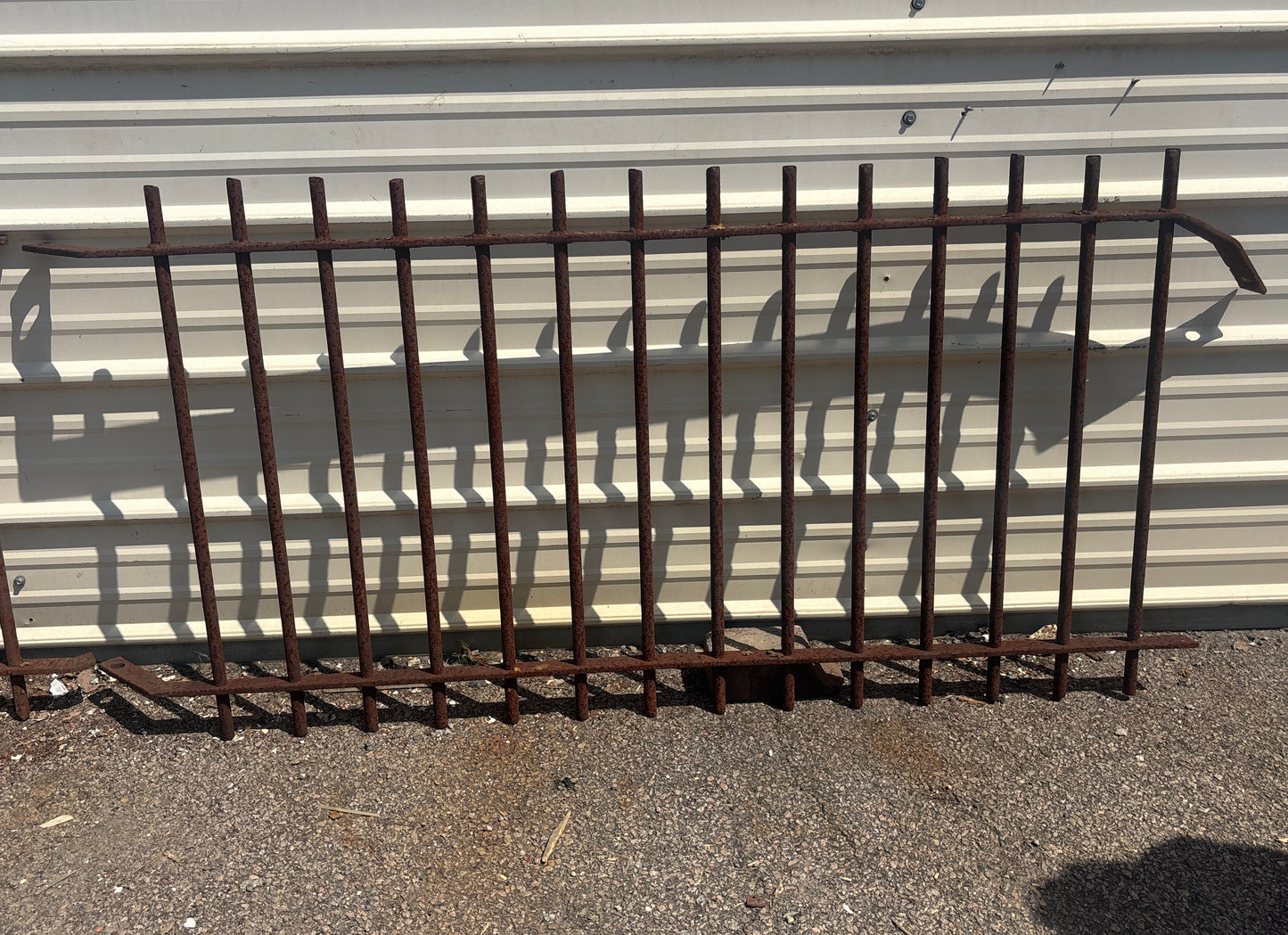 15 Feet of Wrought Iron Fence Panels GA21260