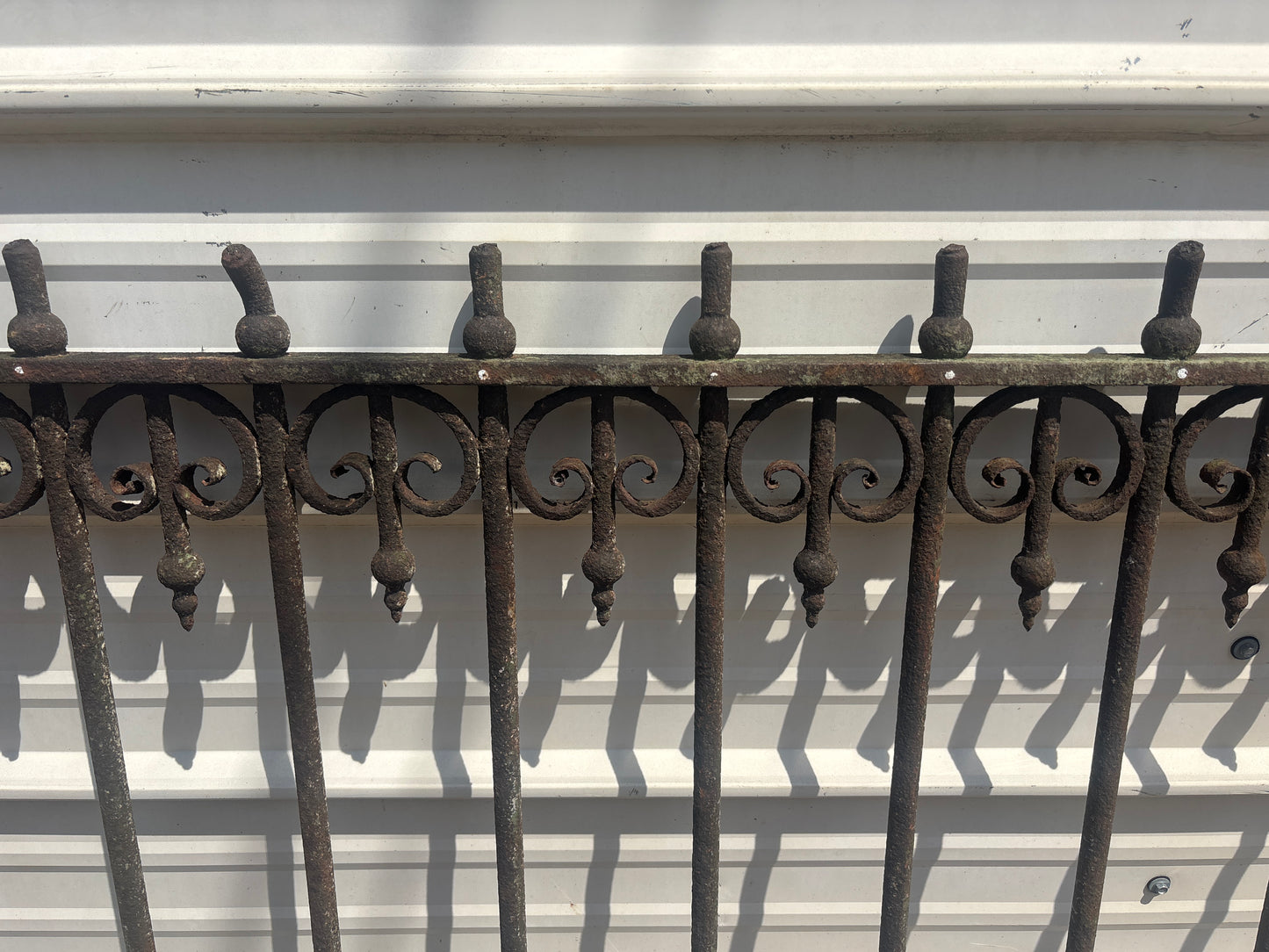 8 Foot Iron Fence Panel GA21318