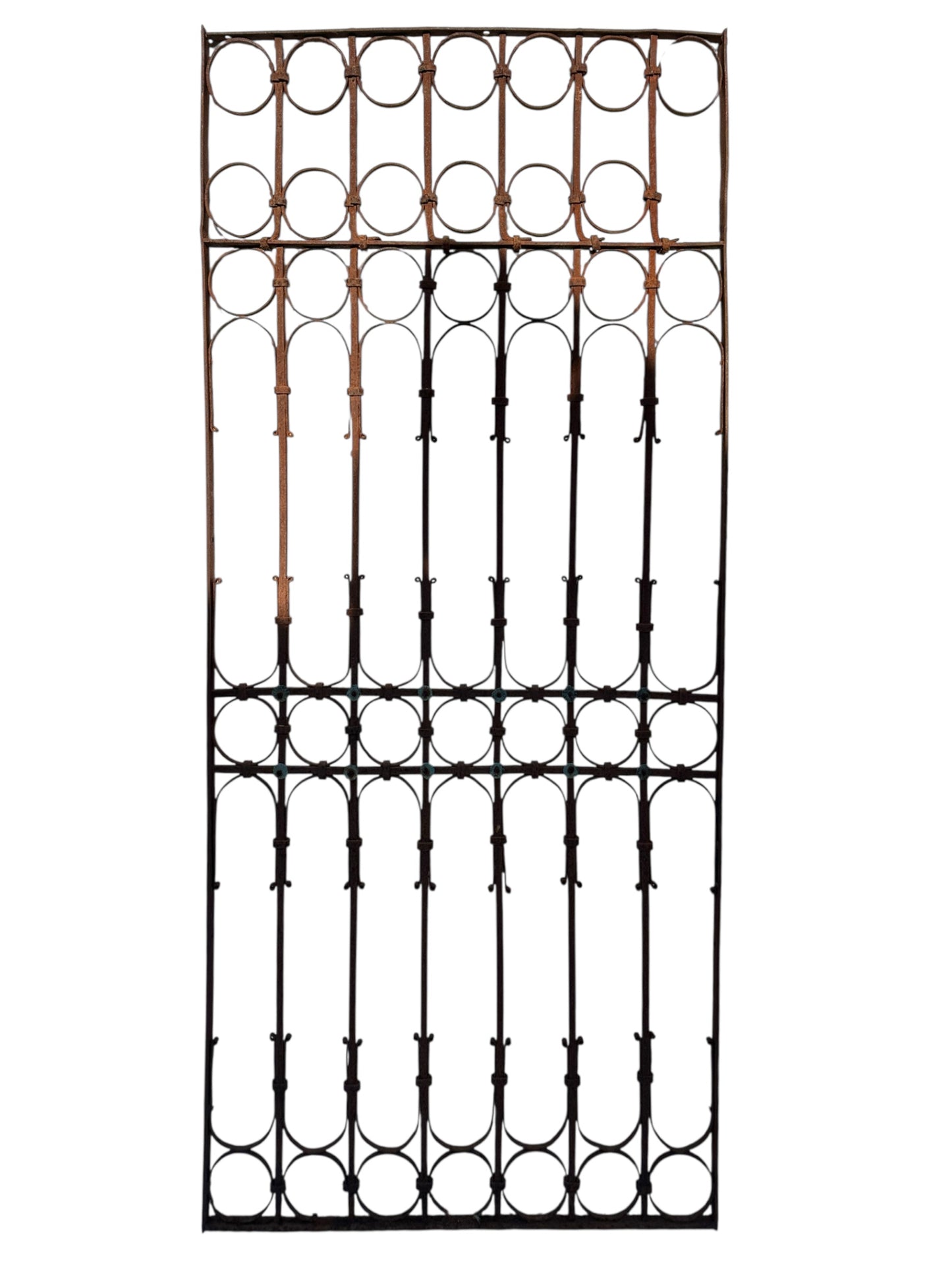 Antique Wrought Iron 78" Tall Gate GA20672