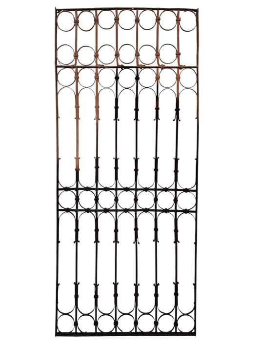 Antique Wrought Iron 78" Tall Gate GA20672