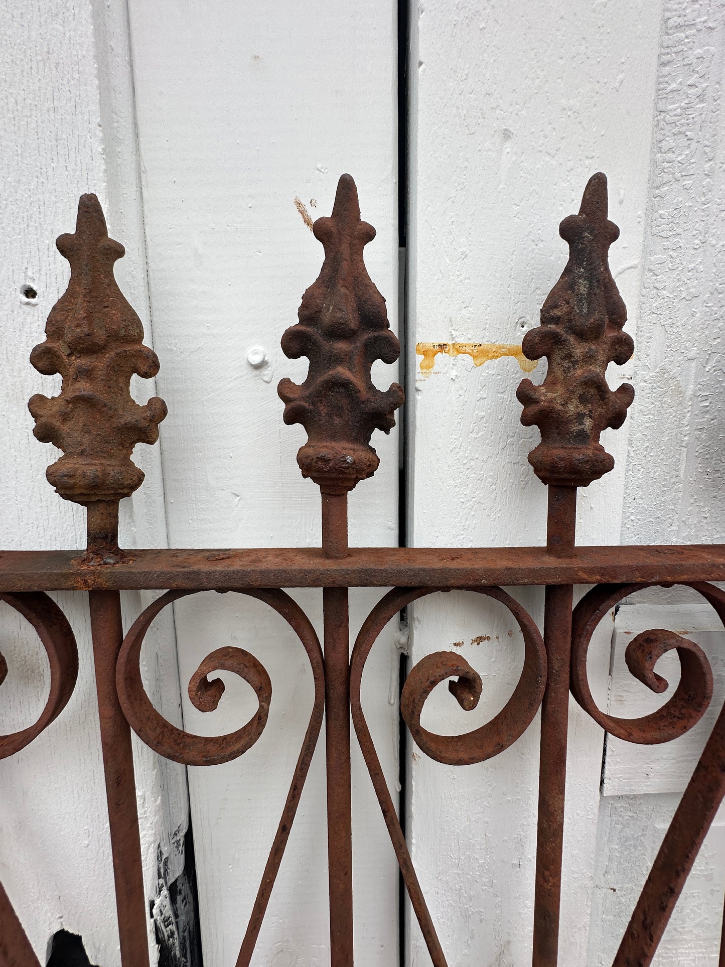 Antique Iron Garden Gate Pair GA20338