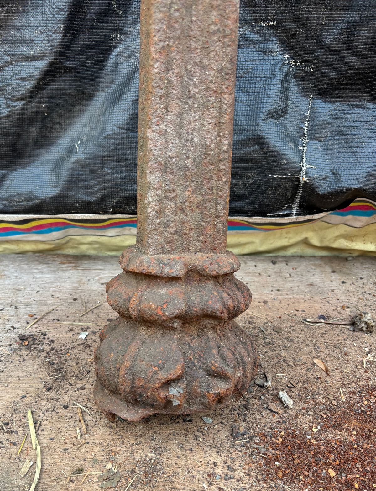 Cast Iron Newel Post GA21603