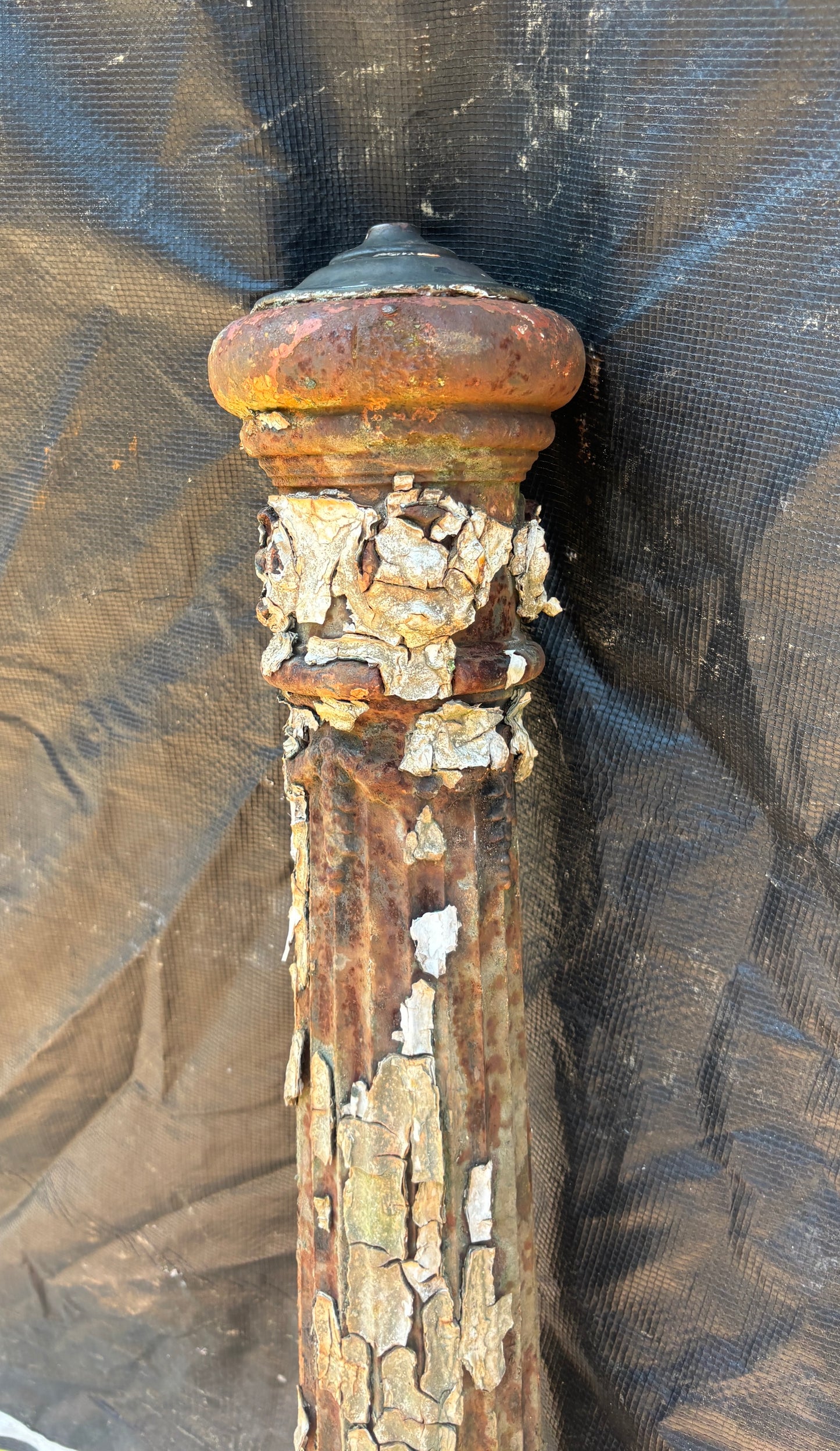Cast Iron Newel Post GA21556