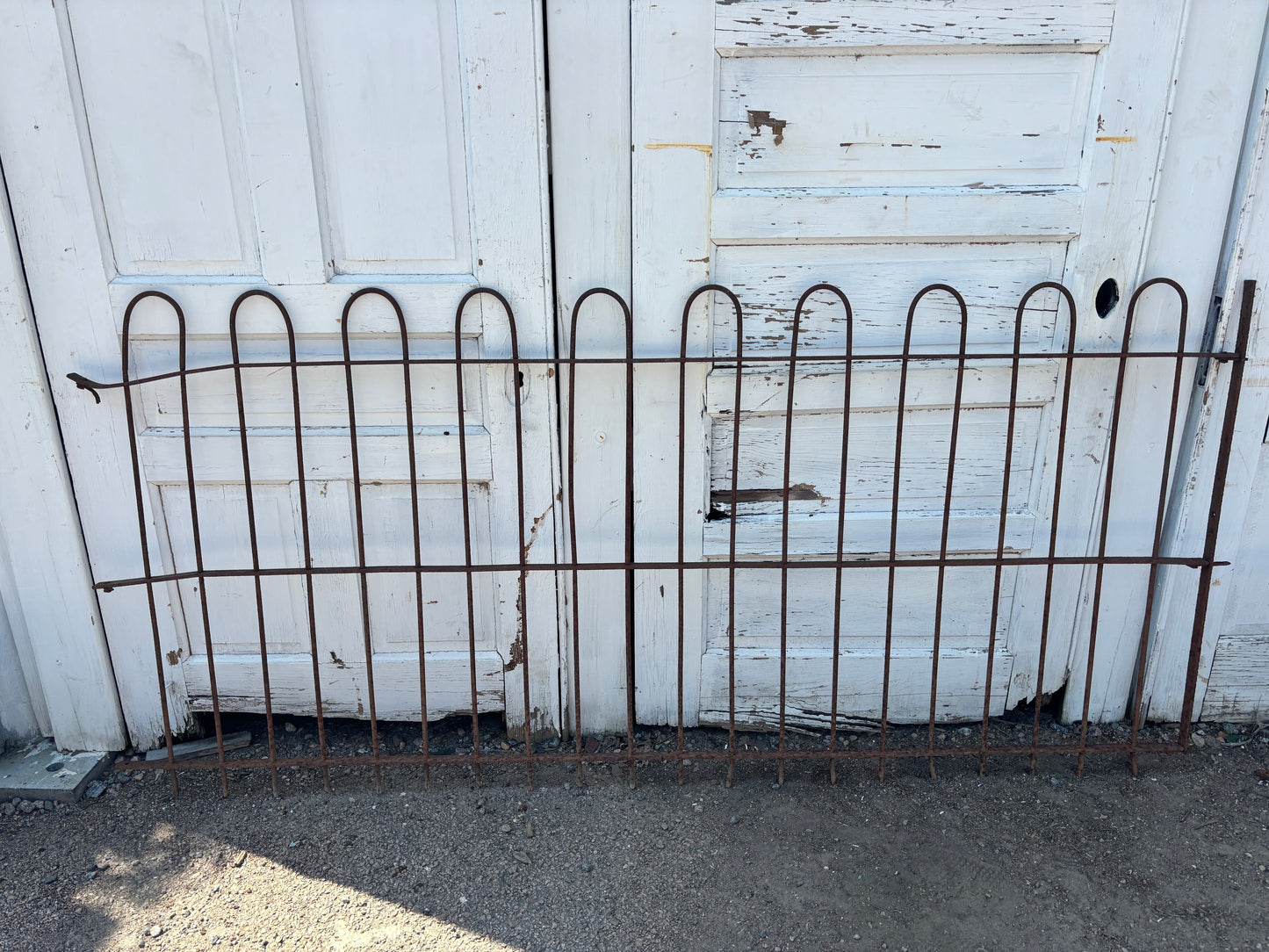 33 Feet of Wrought Iron Hairpin Fencing GA21240