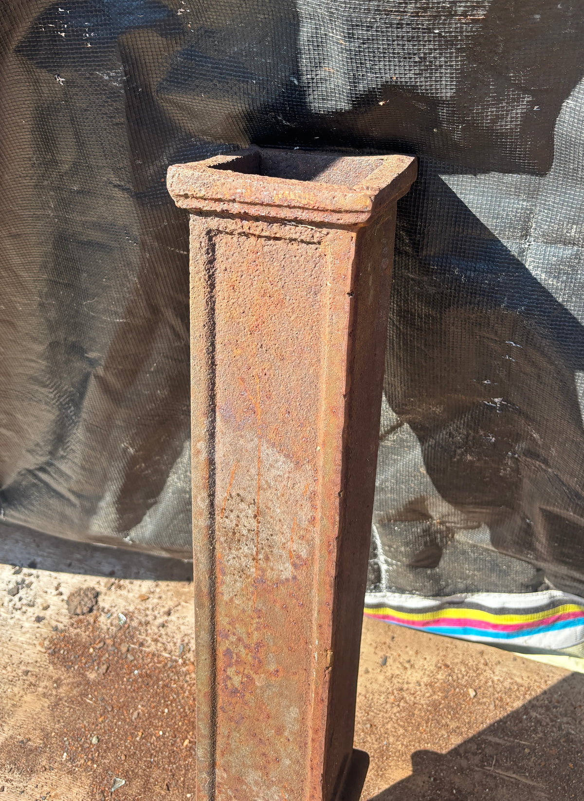 Cast Iron Newel Post GA21628