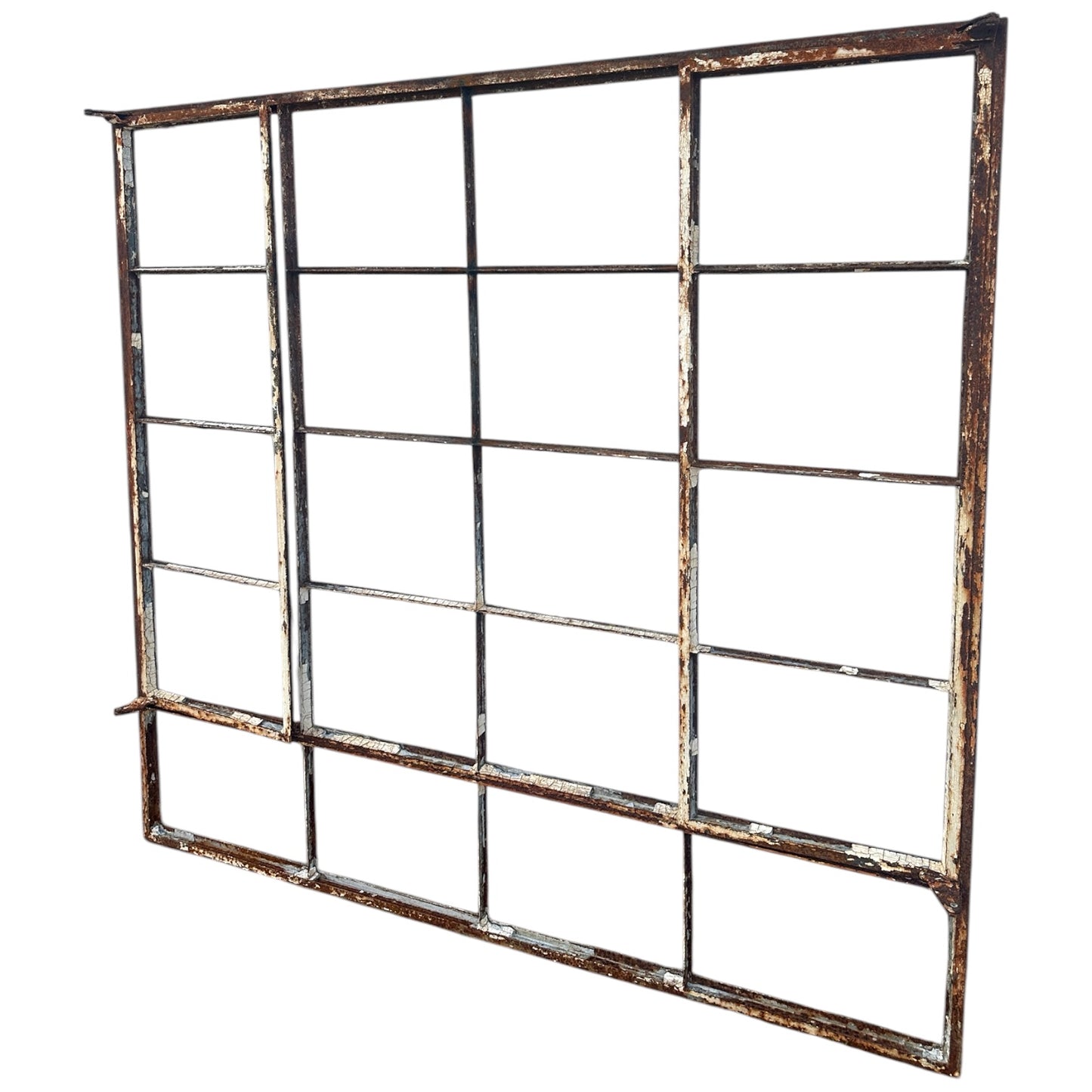 20-Pane Steel Casement Window w/ Swing Outs - 69.5" x 63" - GA20872
