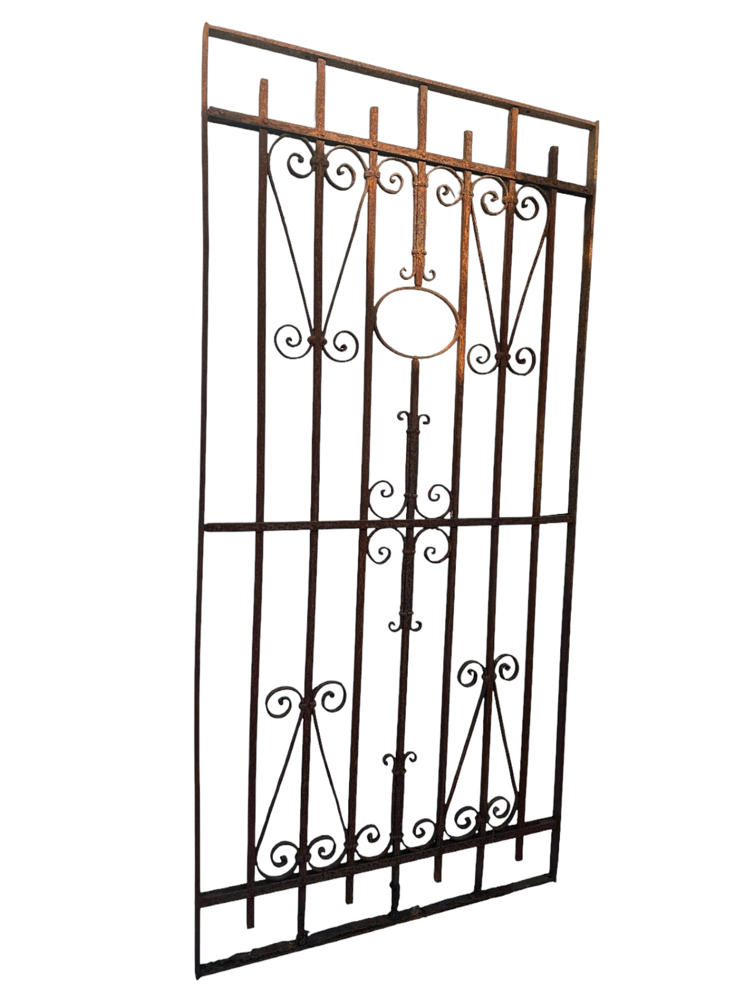 Antique Wrought Iron 75" Tall Gate GA20674