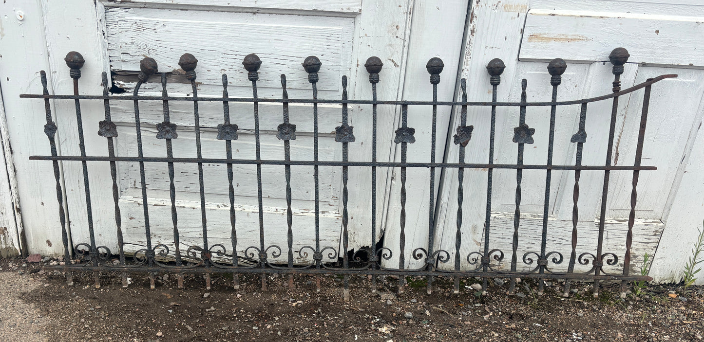 5.5 Foot Iron Fence Panel GA21386