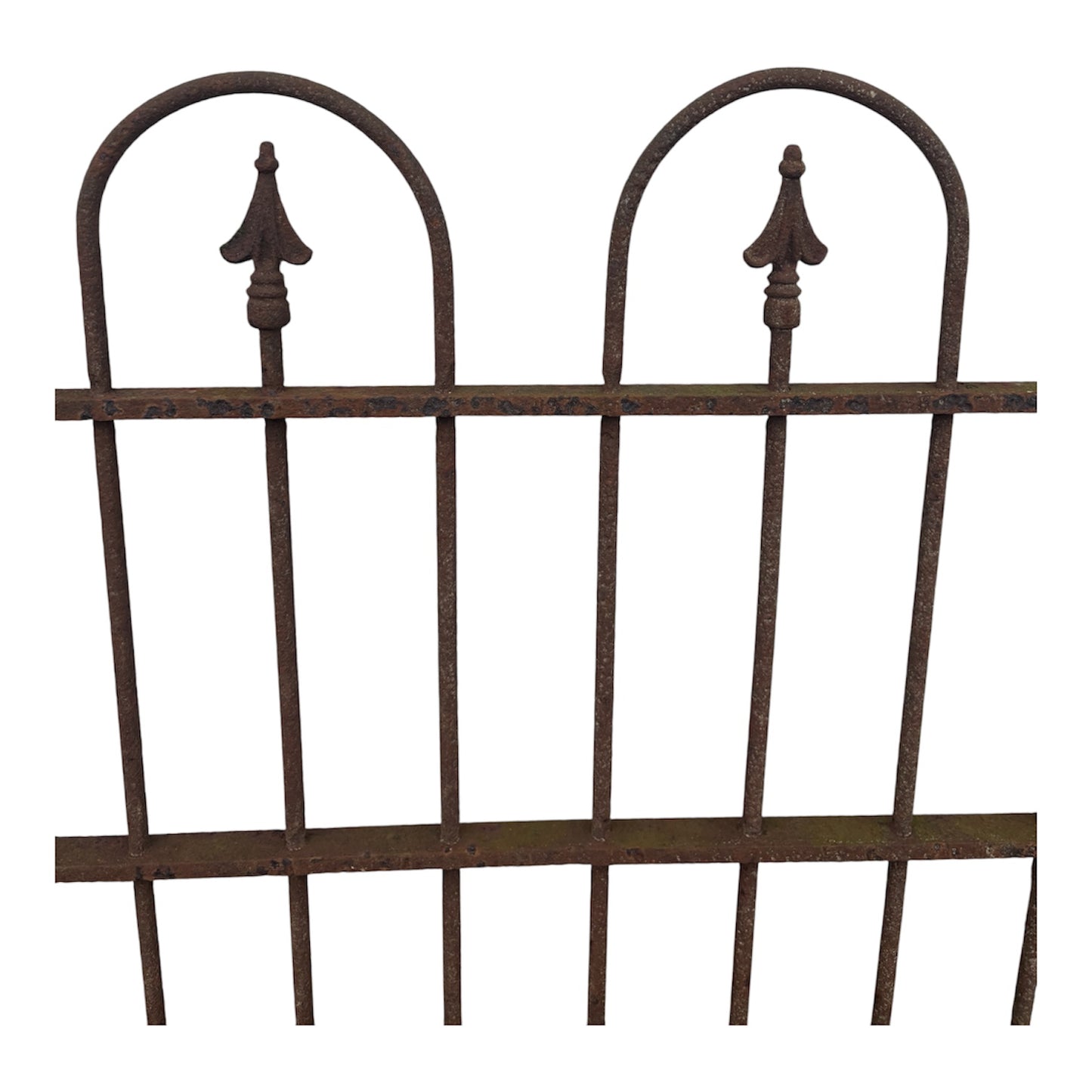 38 Ft of Antique Wrought Iron Hairpin Fencing GA21129