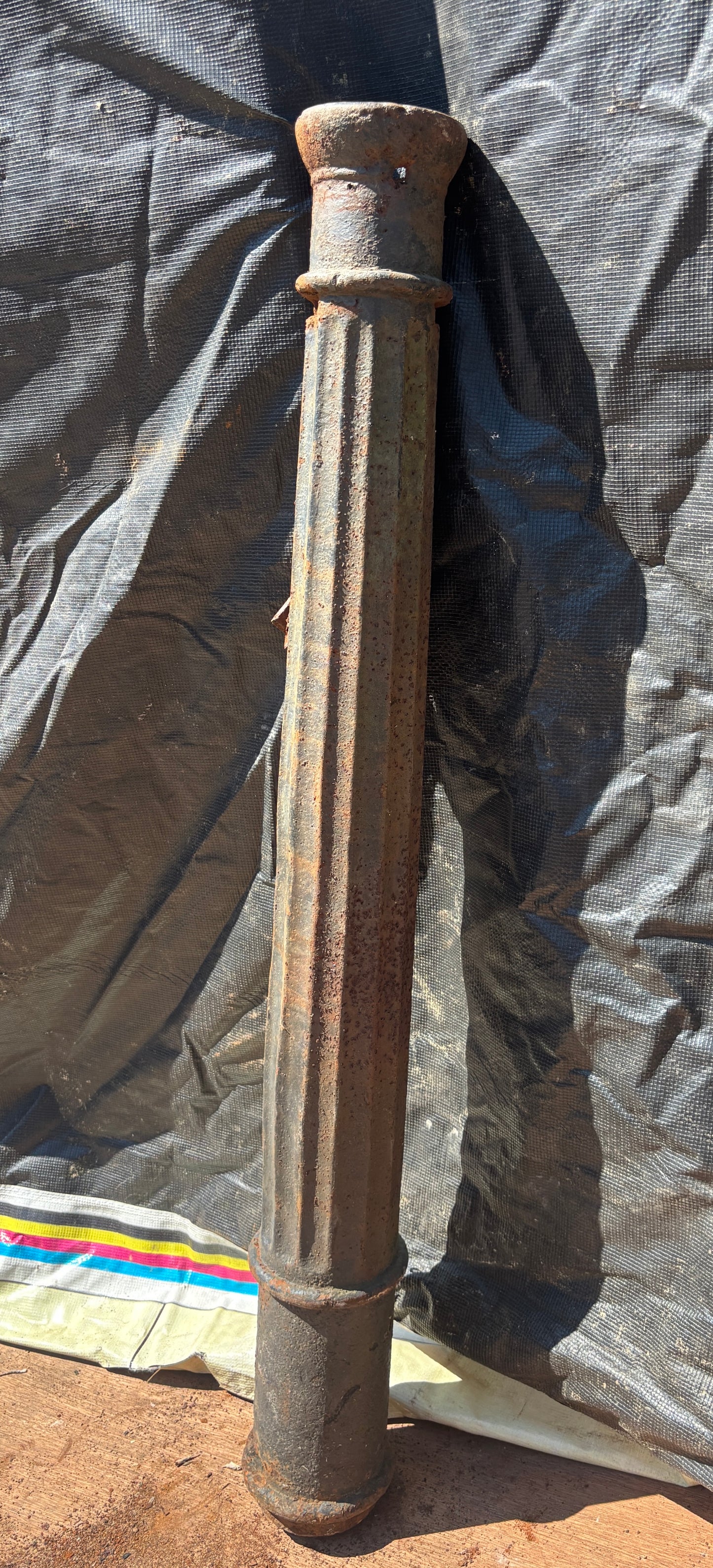 Cast Iron Newel Post GA21555
