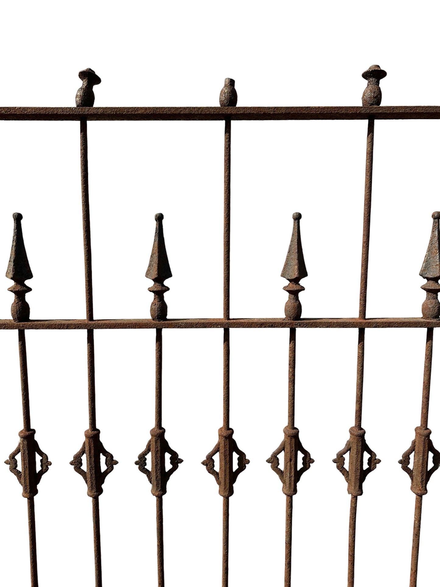 12 Feet of Antique Wrought Iron Fencing GA20862