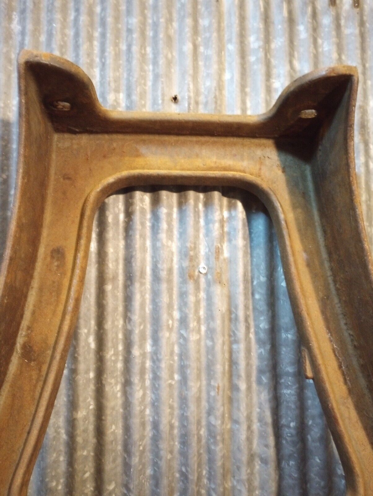 Pair of Cast Iron Machine Legs 30 1/2" T x 24" W