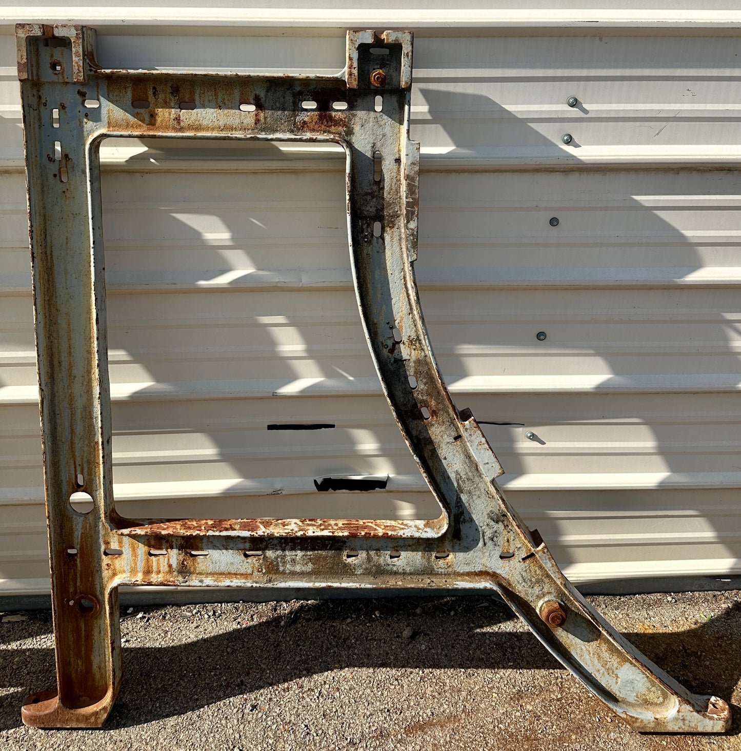 Pair of Antique Industrial Cast Iron Machine Legs GA20964