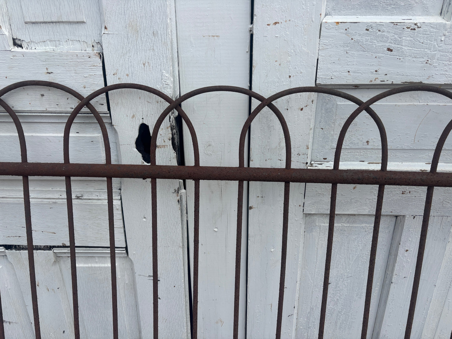 5.5 Foot Iron Hairpin Fence Panel GA21391