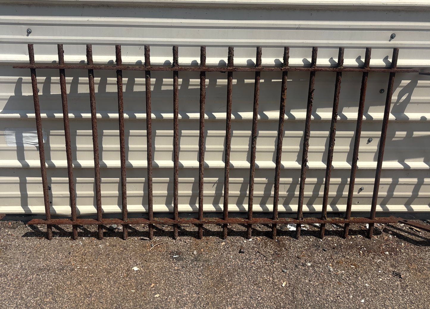 15 Feet of Wrought Iron Fence Panels GA21260