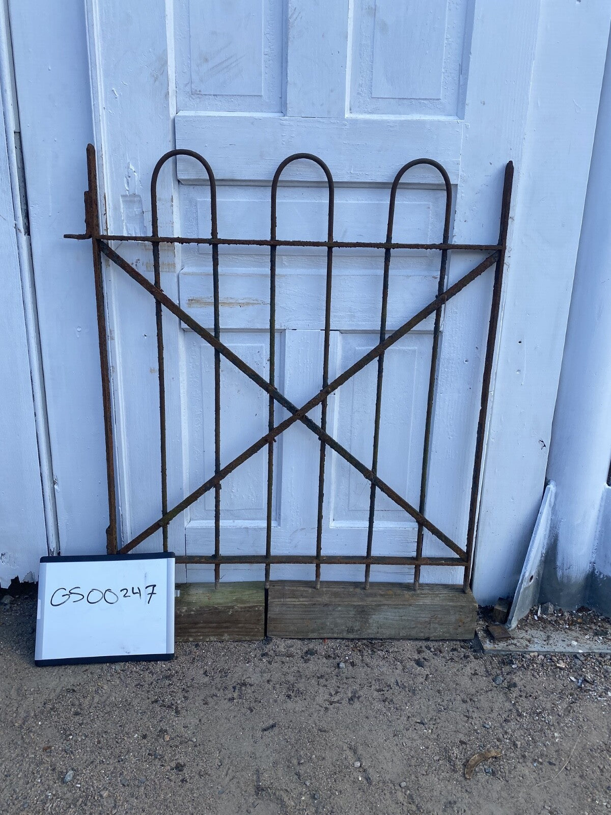 Antique Iron Gate GS20247 - 30 3/4" wide x 36" tall