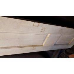 Narrow Solid Wood Two Panel Door #GA834