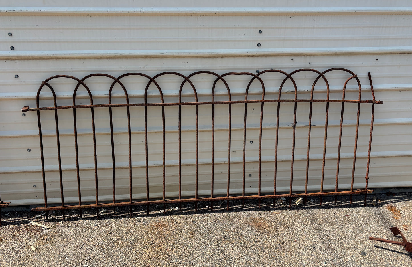 36 Feet of Wrought Iron Hairpin Fencing GA21235