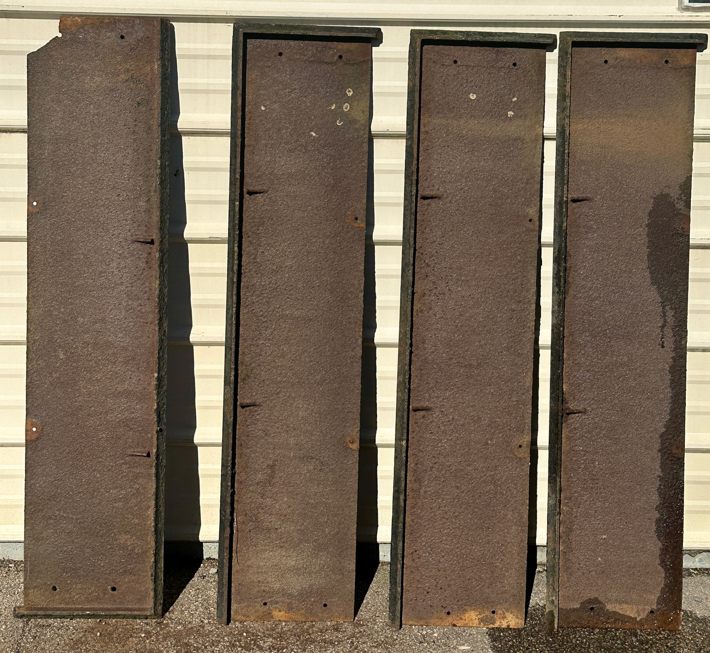 Set of 4 48" Long Cast Iron Stair Treads GA20609