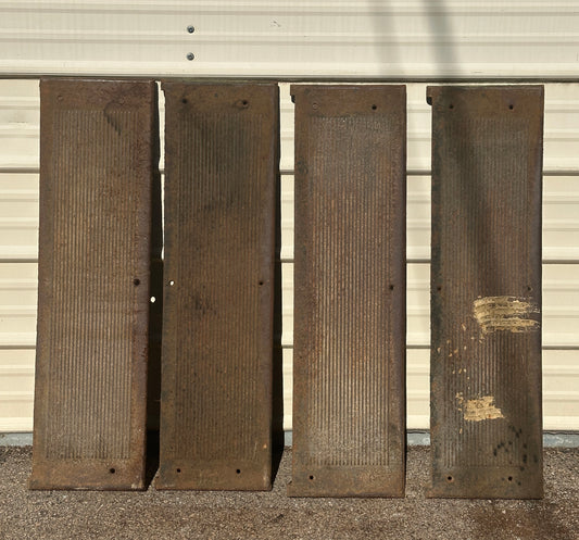 Set of 4 Cast Iron Stair Treads GA20834
