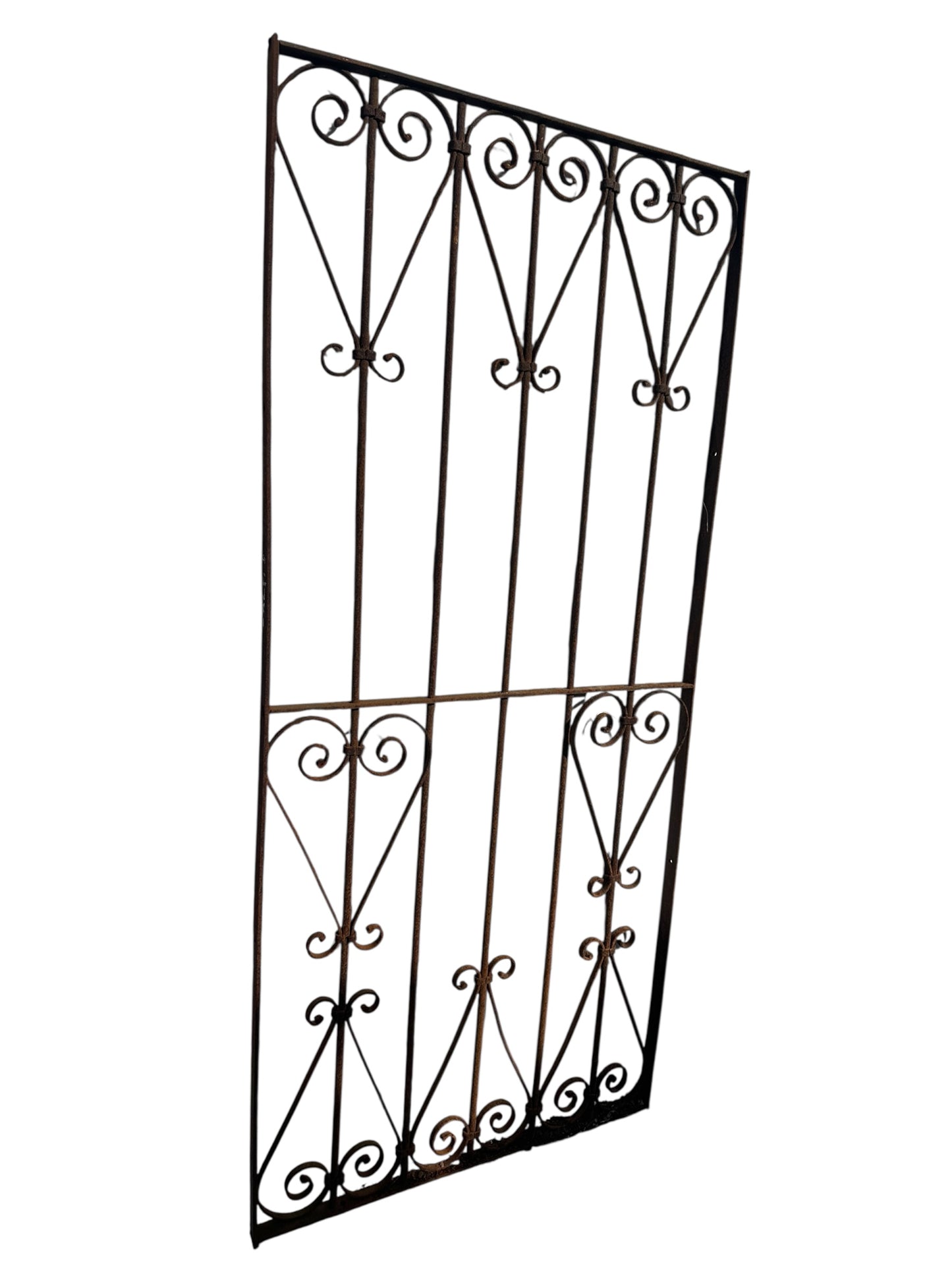 Antique Wrought Iron 65" Tall Gate GA20669