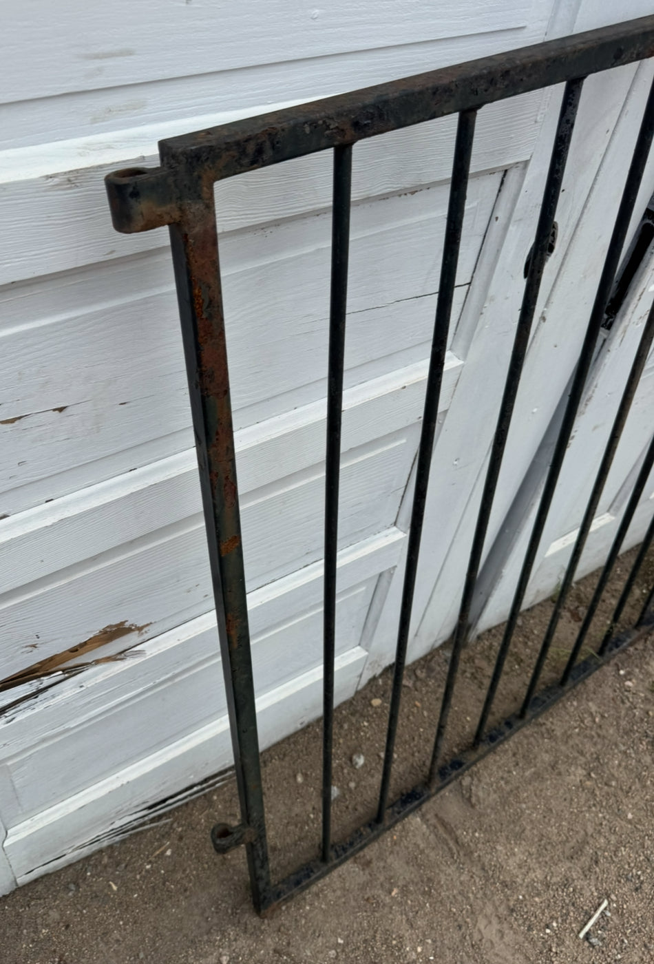 Antique Iron Garden Double Gate w/ Latch GA20311