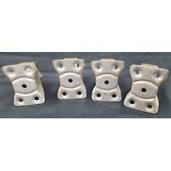 Set of 4 Resin and Metal casters #GA4263