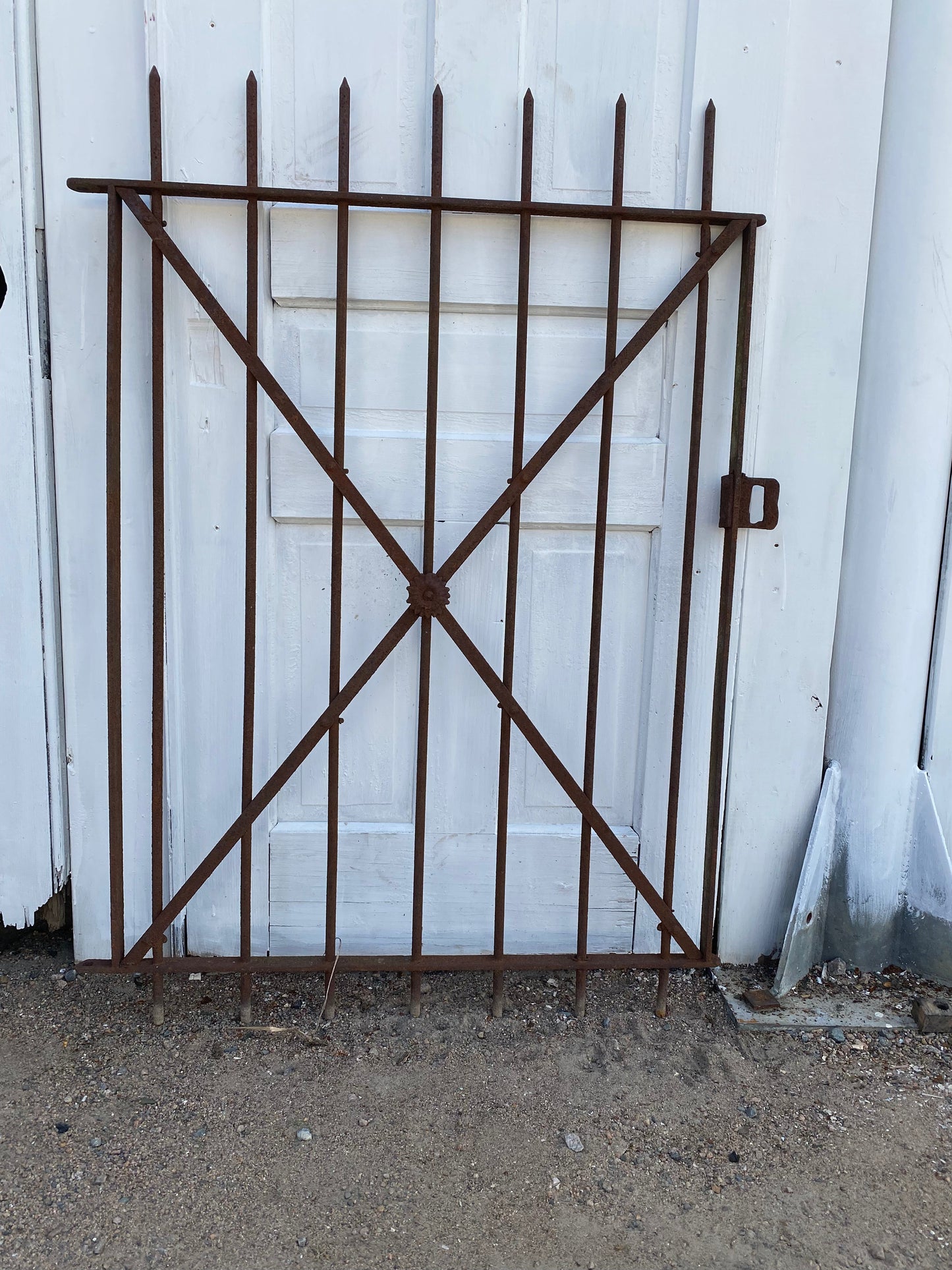 Antique Iron Gate GS20205 - 31 3/4" wide x 47 1/2" tall