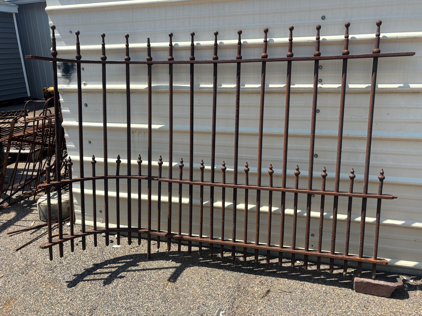 21 Feet of Wrought Iron Fencing GA21249