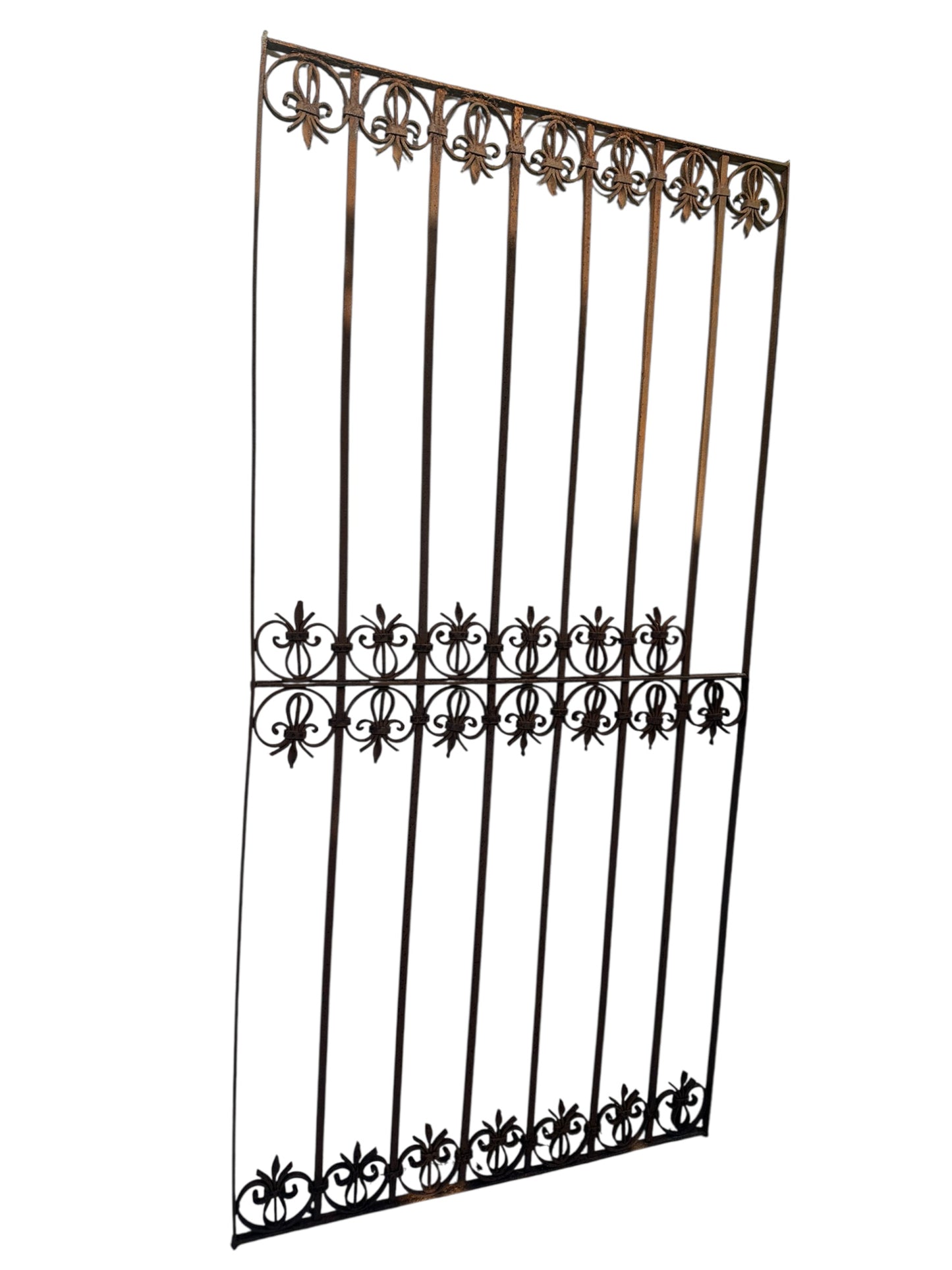 Antique Wrought Iron 75" Tall Gate GA20673