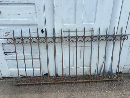 25 ft of Wrought Iron Fencing GA21209