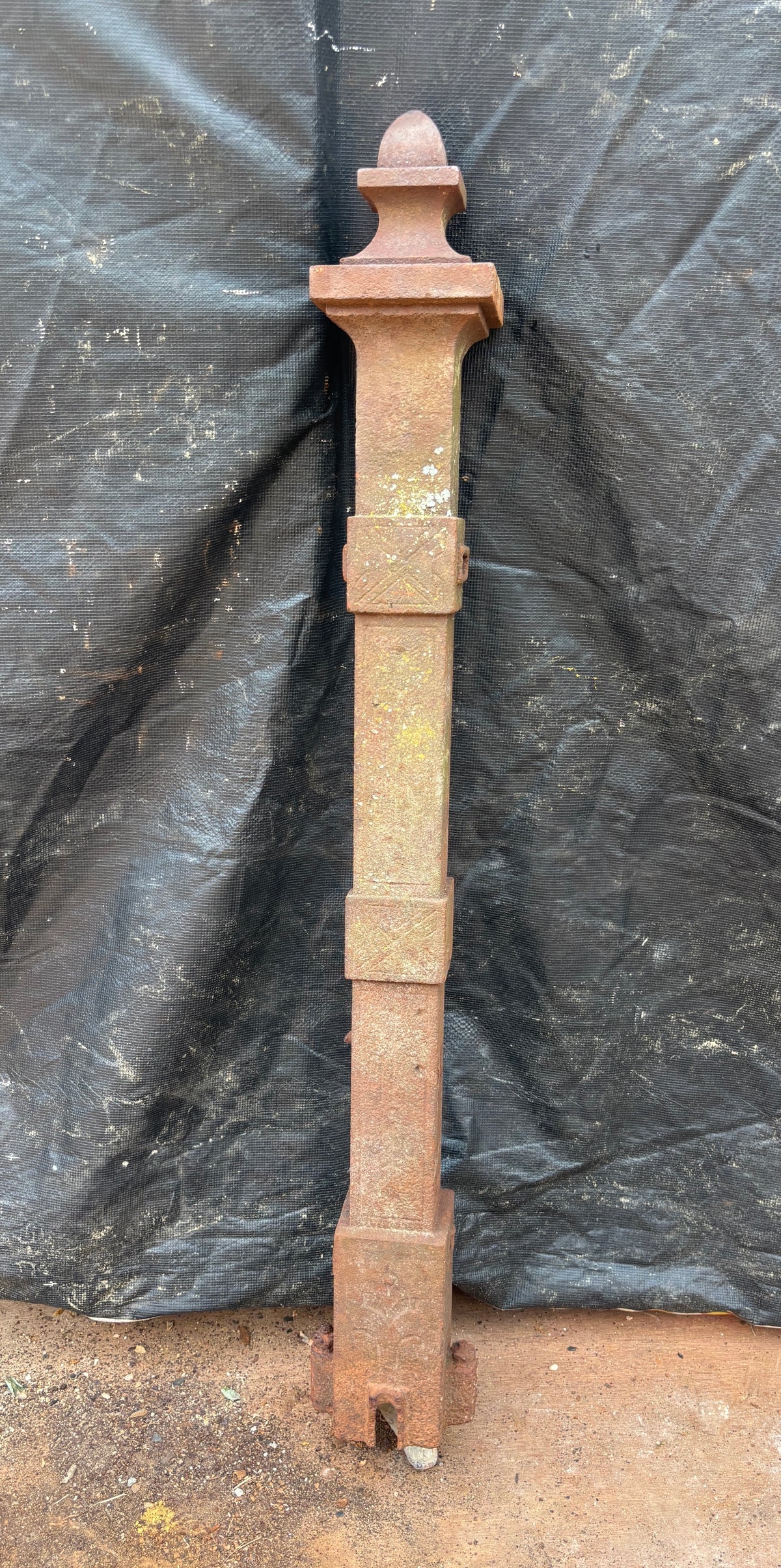 Cast Iron Newel Post GA21593