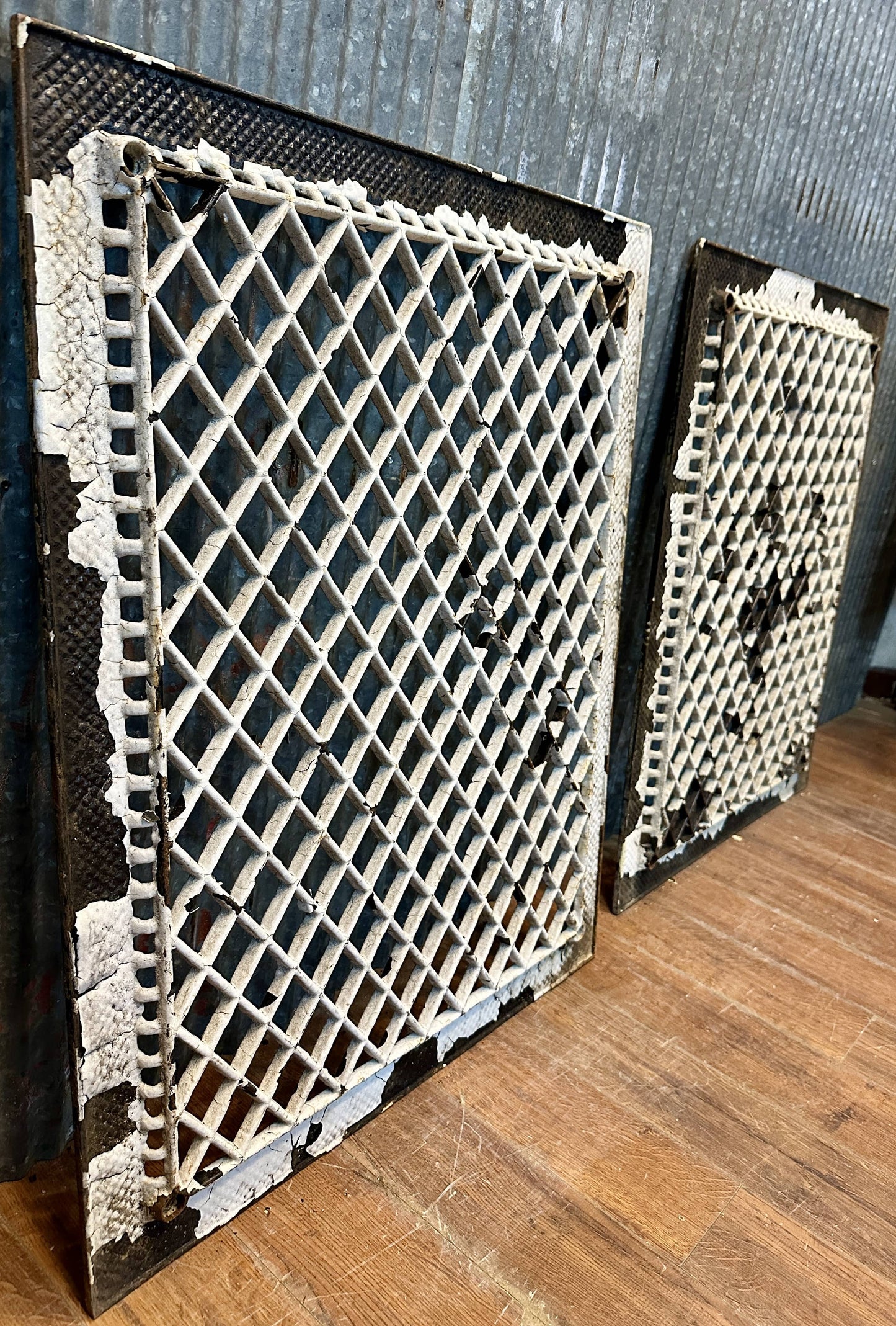 Antique Cast Iron Air Vent Covers - 3 Available GA20531