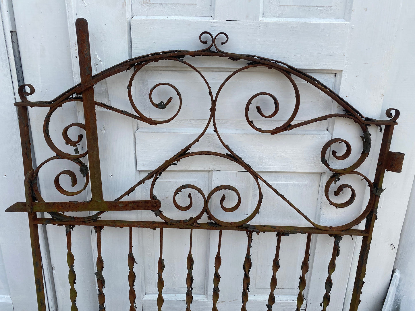 Antique Iron Gate GS20216 - 38 1/4" wide x 41" tall