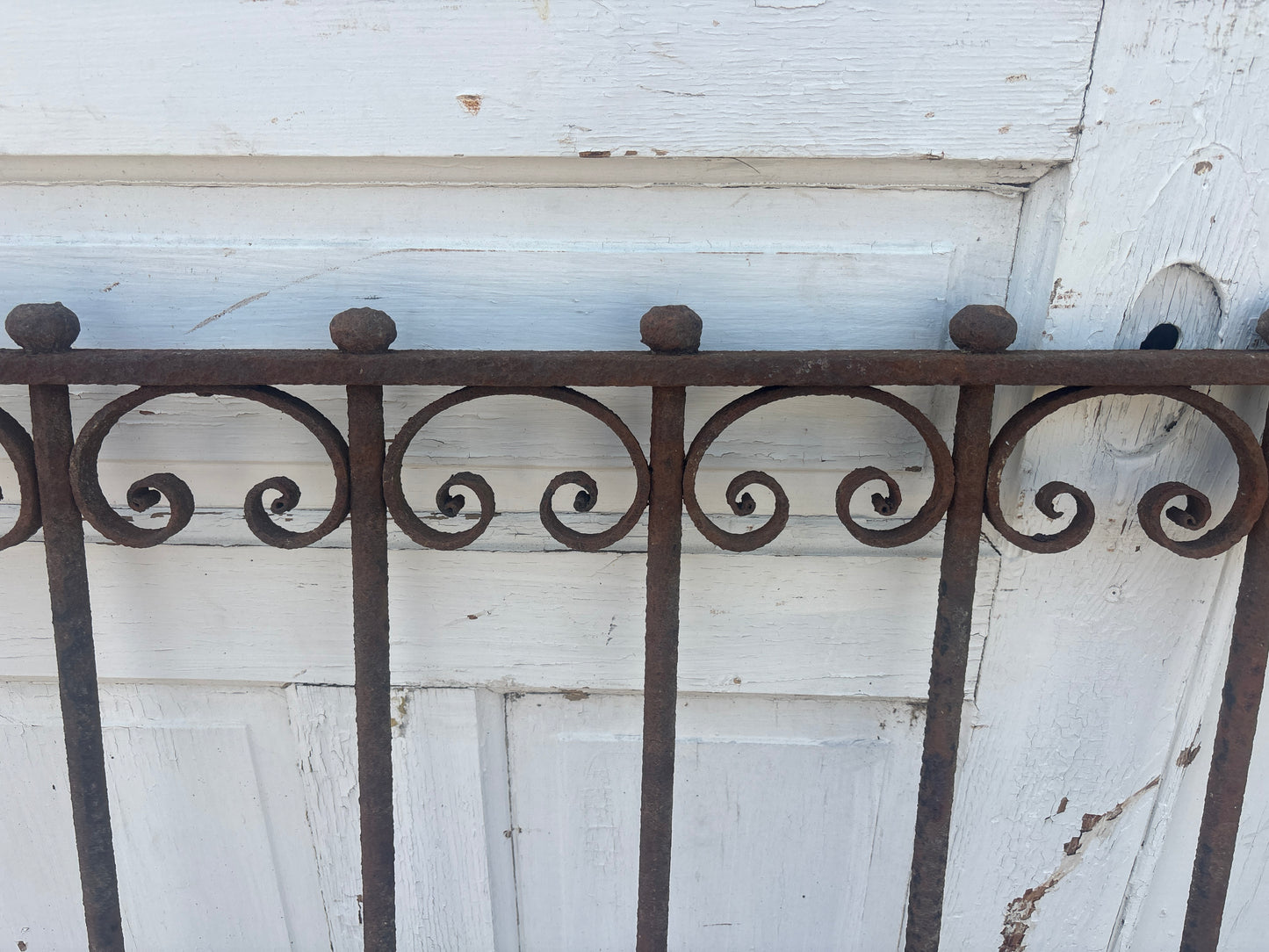 6 Foot Iron Fence Panel GA21320