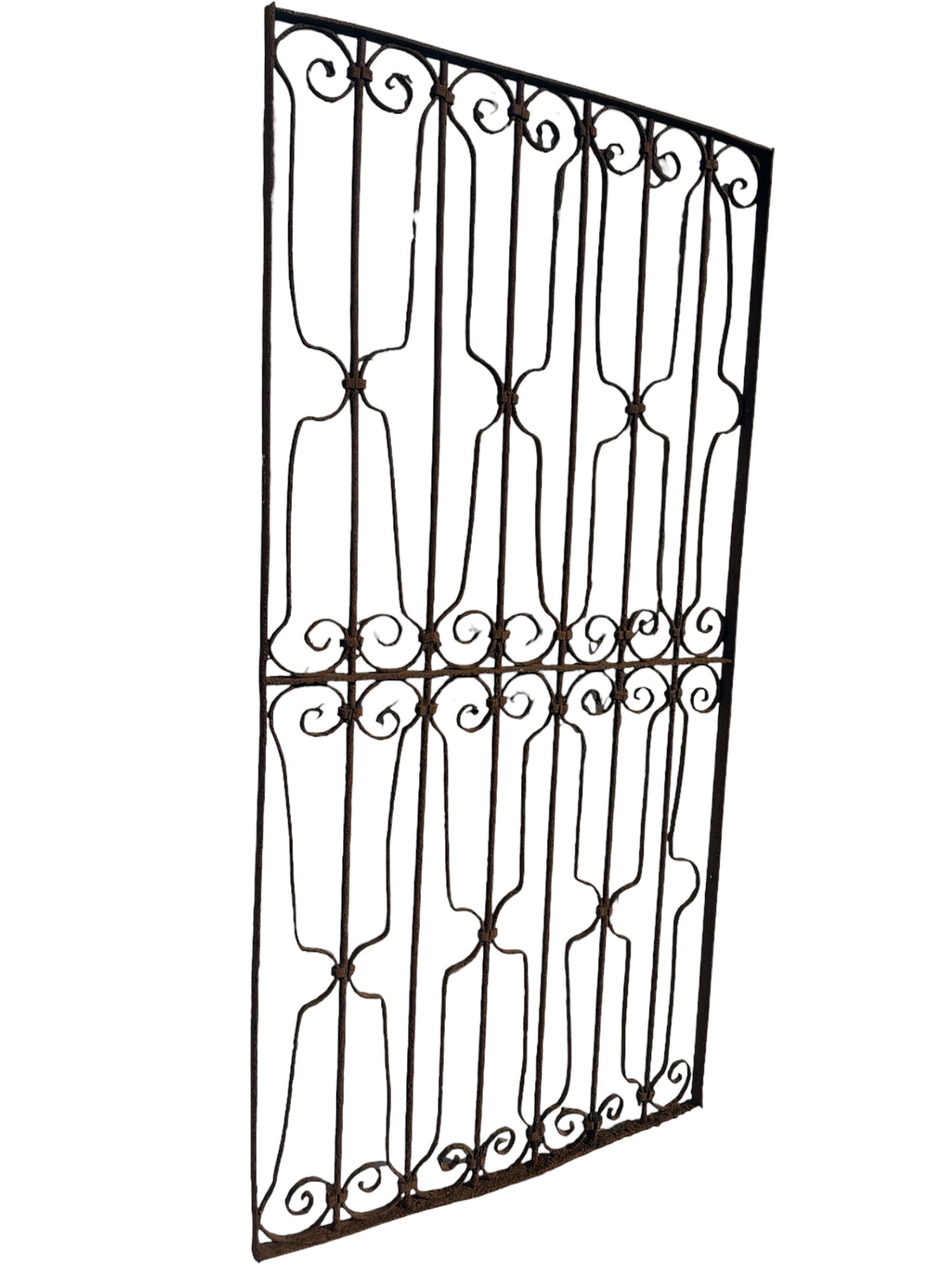 Antique Wrought Iron 68" Tall Gate GA20659