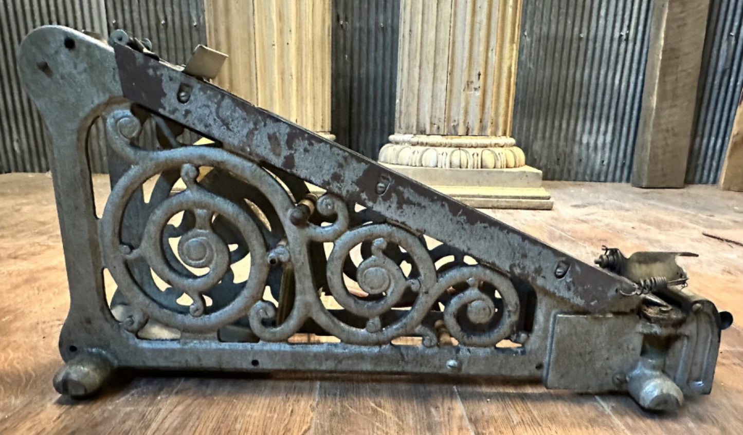Antique Counterboy Sealing Tape Machine w/ Cast Iron Fretwork GA20195