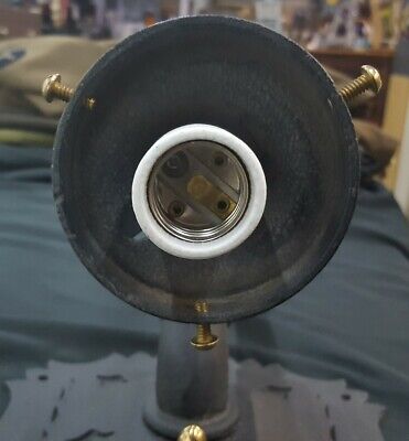 Pair of Very Large Black Cast Iron Wall Sconces