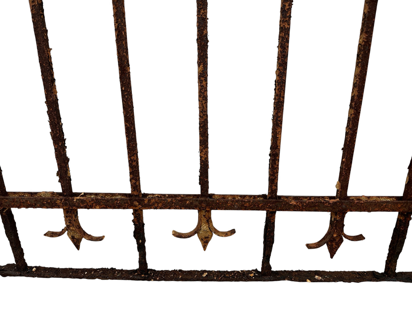 Antique Wrought Iron 81"+ Tall Gate GA20742